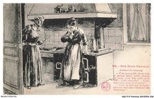 ASGP13-0788-FANCY - OUR GOOD PEASANTS - SWEEPING ACCIDENT