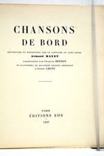 LIVRE ANCIEN CHANSONS DE BORD