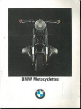 RARE Brochure BMW Motocyclette
