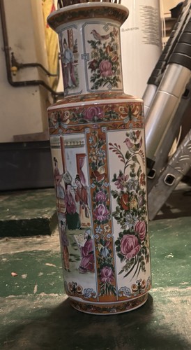 Grand vase tube - tube, ancien
