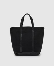 Sac cabas en coton noir