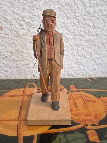 Figurine bois sculpté - , main