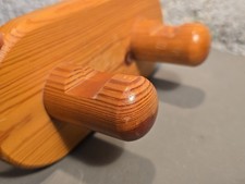 Patère porte-manteau en bois