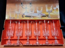 lot de 6 verres flutes