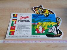 Autocollant vintage Téléviseur GRAETZ