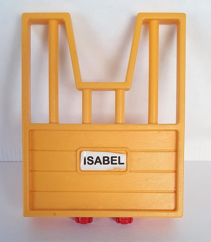 Playmobil porte jaune box - jaune, de