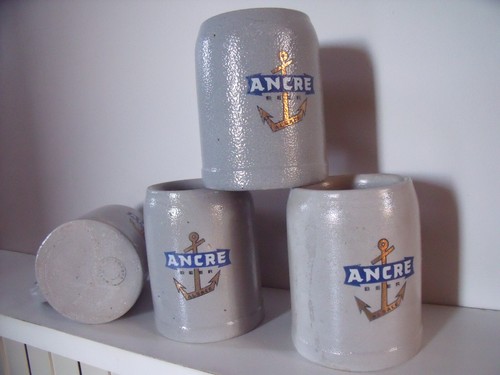 Chopes anciennes bière ancre - bière,