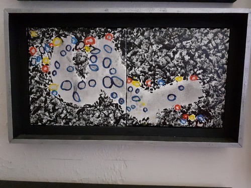 Tableau abstrait - tableau, (dyptique)