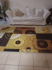 tapis salon 160 x 240 orangé