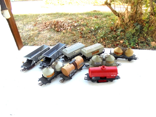 Lot wagons marchandises - lot,
