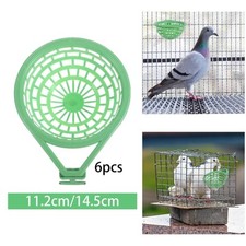 Lot de 6 nids d'oiseaux pratiques et faciles à utiliser pour canaris,