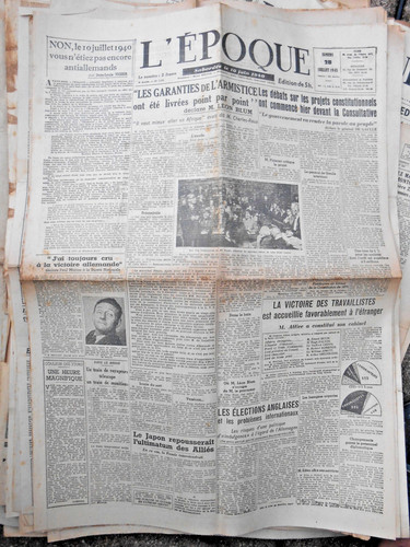 Journal ancien époque - journal, 28
