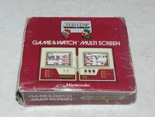 Nintendo Game & Watch Mario Bros. 1983 CIB MW-56 Multi Screen Game w/ Box