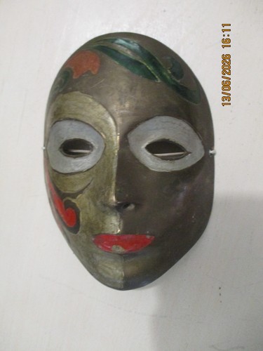 Masque vénitien bronze - vénitien,