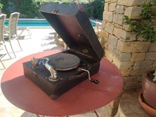 Collection - Gramophone avec marque SERENADE Couesnon - Rare