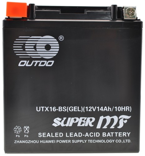 Outdo batterie gel moto - batterie,