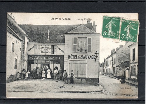 Cpa france jouy - jouy, chatel