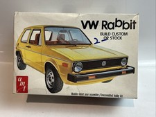 AMT VW Rabbit 1/25 Car Model Kit. Build Stock Or Custom Bunny Van. Open Box