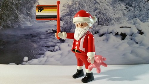 Playmo bear père noël - bear,