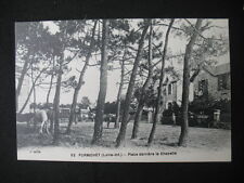 Old postcard 44 PORNICHET PLACE BEHIND THE CHAPEL WITH GYPSY CARAVANS Romanichels