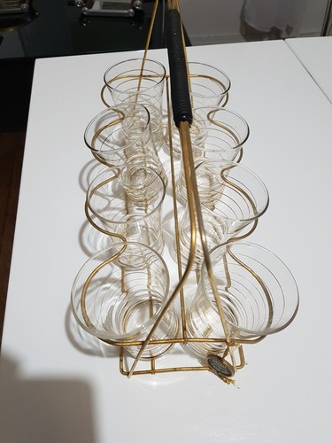 Porte verre annee dore - porte, l