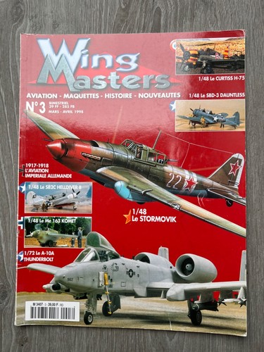 Wing masters mars - masters, mars/avril