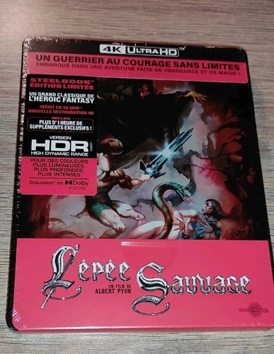 Steelbook epee sauvage - steelbook,
