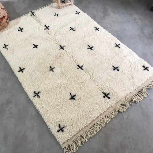 Tapis berbère marocain beni - tapis,