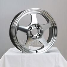 4 ROTA WHEELS SLIPSTREAM 15X7 4X100 40  56.1 FULLRGM  HUBCENTRIC CIVIC INTEGRA