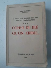 Comme du blé qu'on crible