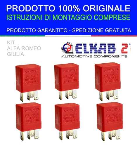 Relais mopar 12v 30a - 12v,