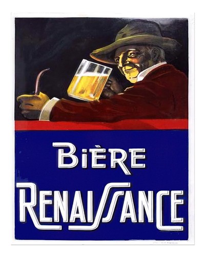 Affiche bière vintage - , art