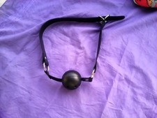 Masque boule bâillon silicone