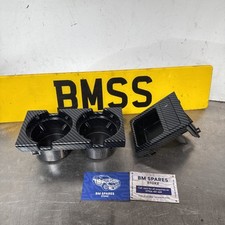 BMW E46 Coin Cup Holder 2 piece set Carbonz Fiberz