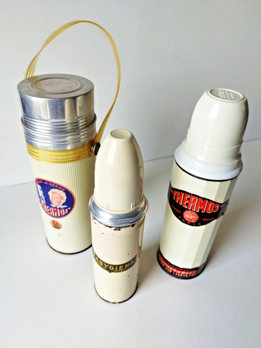 Lot thermos anciens - de, 3