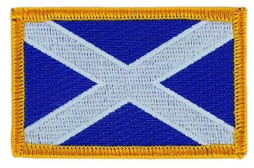 Patch écusson brodé drapeau - écusson,