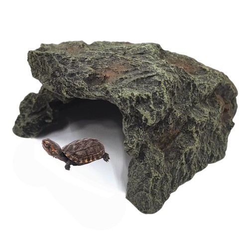Reptile hideout cave resin - reptile,
