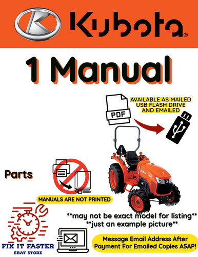 Kubota tractor b7001 - kubota,