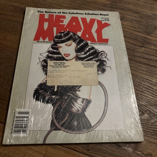 Heavy metal magazine - heavy, return