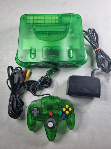 Nintendo n64 jungle green - jungle,