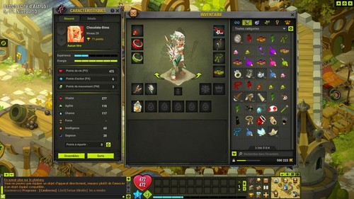 Dofus compte avec item over - compte,