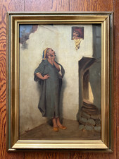 OIL PAINTING ON CANVAS 19TH