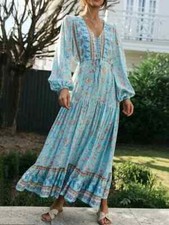 Costume Robe Femme Doux Long