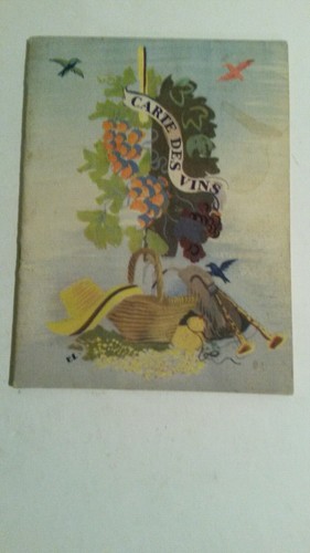 Wine list tobacco playing - list,