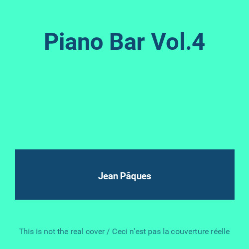 Piano bar vol - piano,
