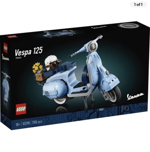 Lego icons vespa 125 - icons:,