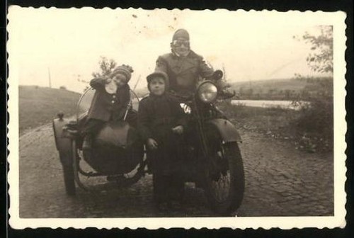 Photographie moto avec