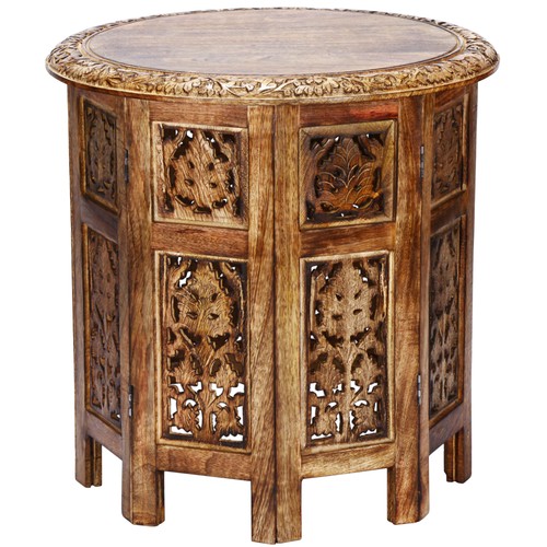 Table basse bois orientale - table,