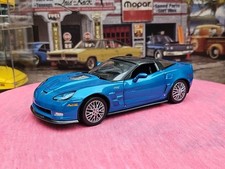Franklin Mint 2009 Corvette ZR1 Coupe JETSTREAM BLUE BEAUTIFUL NICE CAR ? 