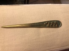 Coupe papier en bronze doré